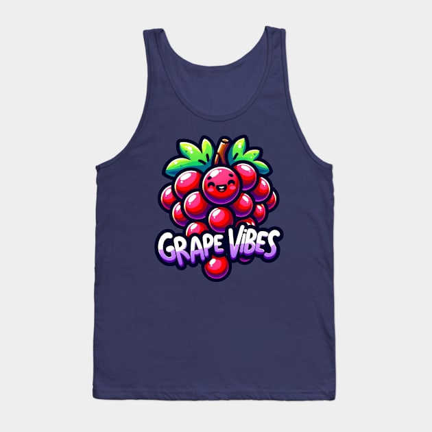 Grape vibes Tank Top by Ingridpd